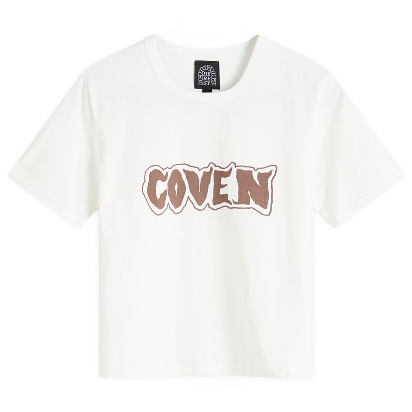 Crop top Heresy Heresy Coven Baby Tee Vit | HAW24-T11
