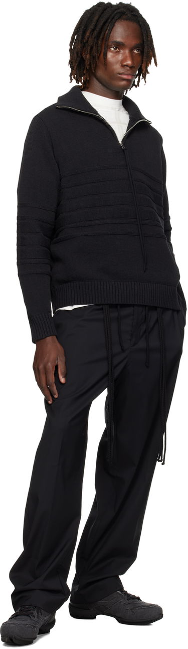 Polotröja Craig Green Craig Green Tape Knit Polo Svart | CGAW25CKNJU61, 3