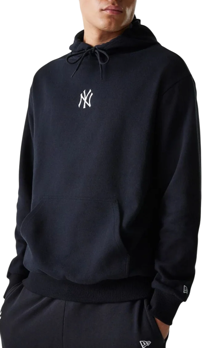 Sweatshirt New Era New Era MLB New York Yankees Hoodie Svart | 60675759-60675759