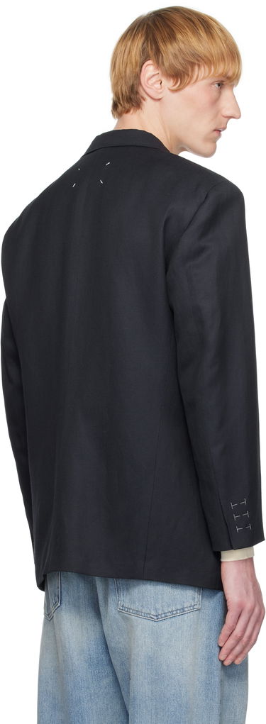 Jacka Maison Margiela Maison Margiela Work-In-Progress Blazer Mörkblå | S50BN0537 M35287, 2