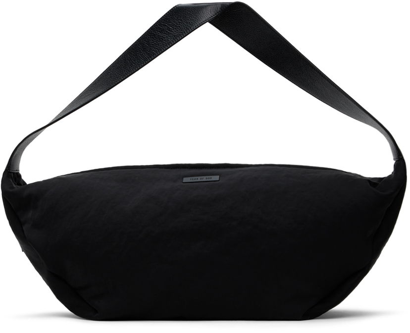 Handväska Fear of God Black Tech Nylon Shell Bag Svart | FG870-016TNY