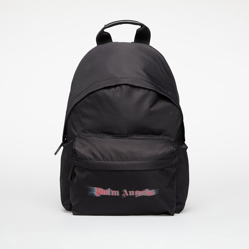 Ryggsäck Palm Angels Palm Angels Blurred Logo Big Backpack Svart | PBNB018F25FAB0011025