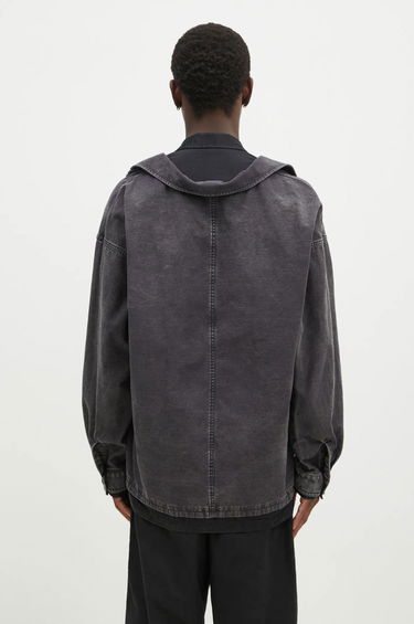 Jacka Maison MIHARA YASUHIRO Maison MIHARA YASUHIRO Double Layered Longsleeve Shirt Svart | J13SH184, 2