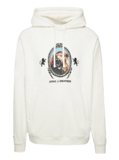 Sweatshirt Nike LeBron Fleece Hoodie Vit | FB7123-027