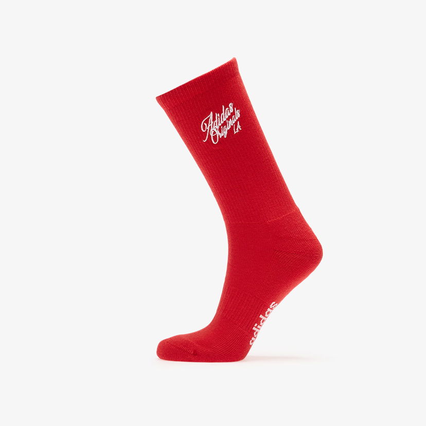 Strumpor adidas Originals Santee Alley Slouch Socks Röd | JX6198