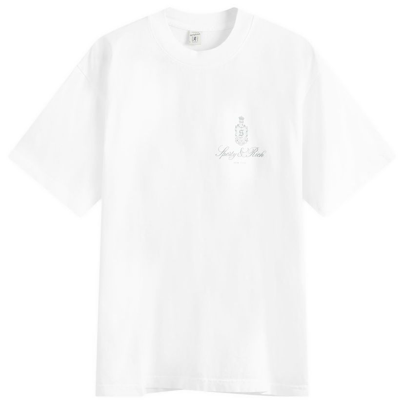 T-shirt Sporty & Rich Vendome Vit | TO042S412VW-48