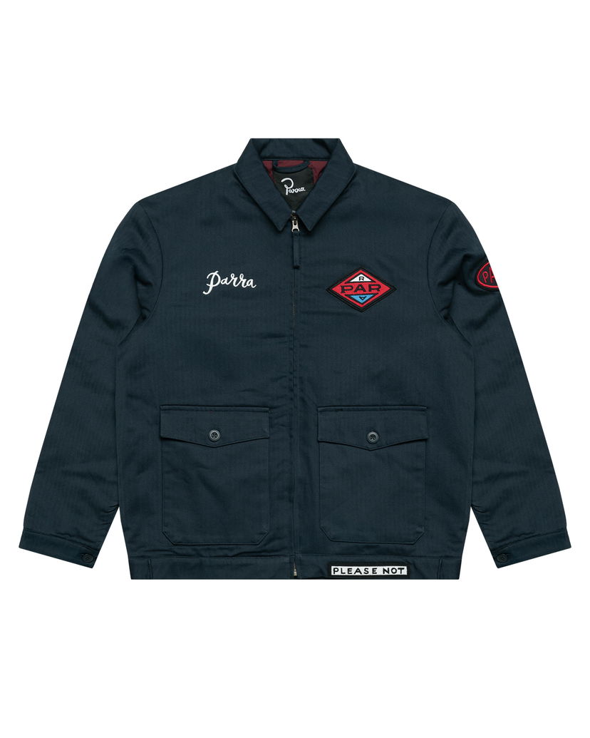 Jacka By Parra Parra Pumping gas jacket Mörkblå | 54255