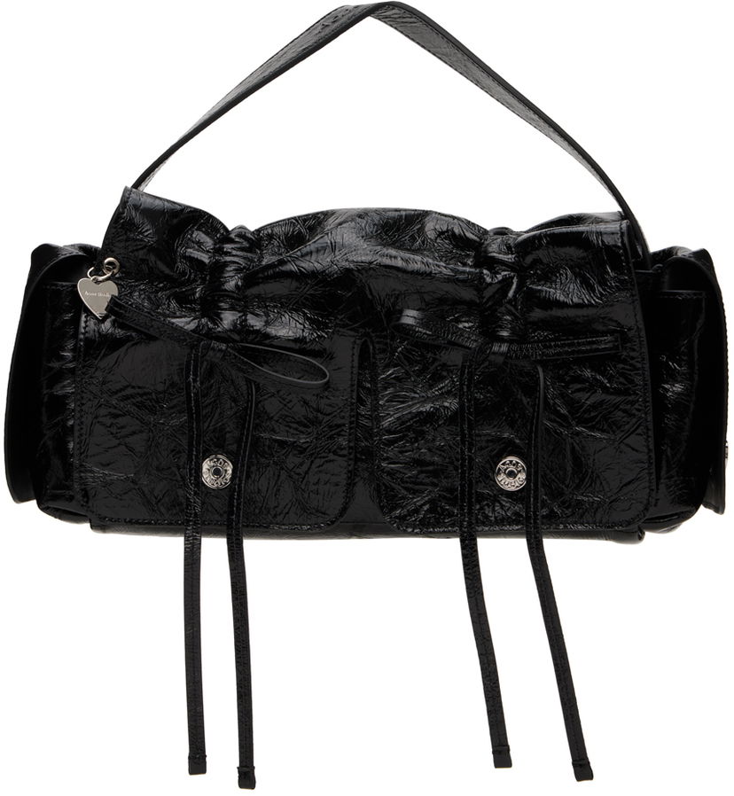 Ryggsäckar och väskor Acne Studios Black Multipocket Bag Svart | A10367-