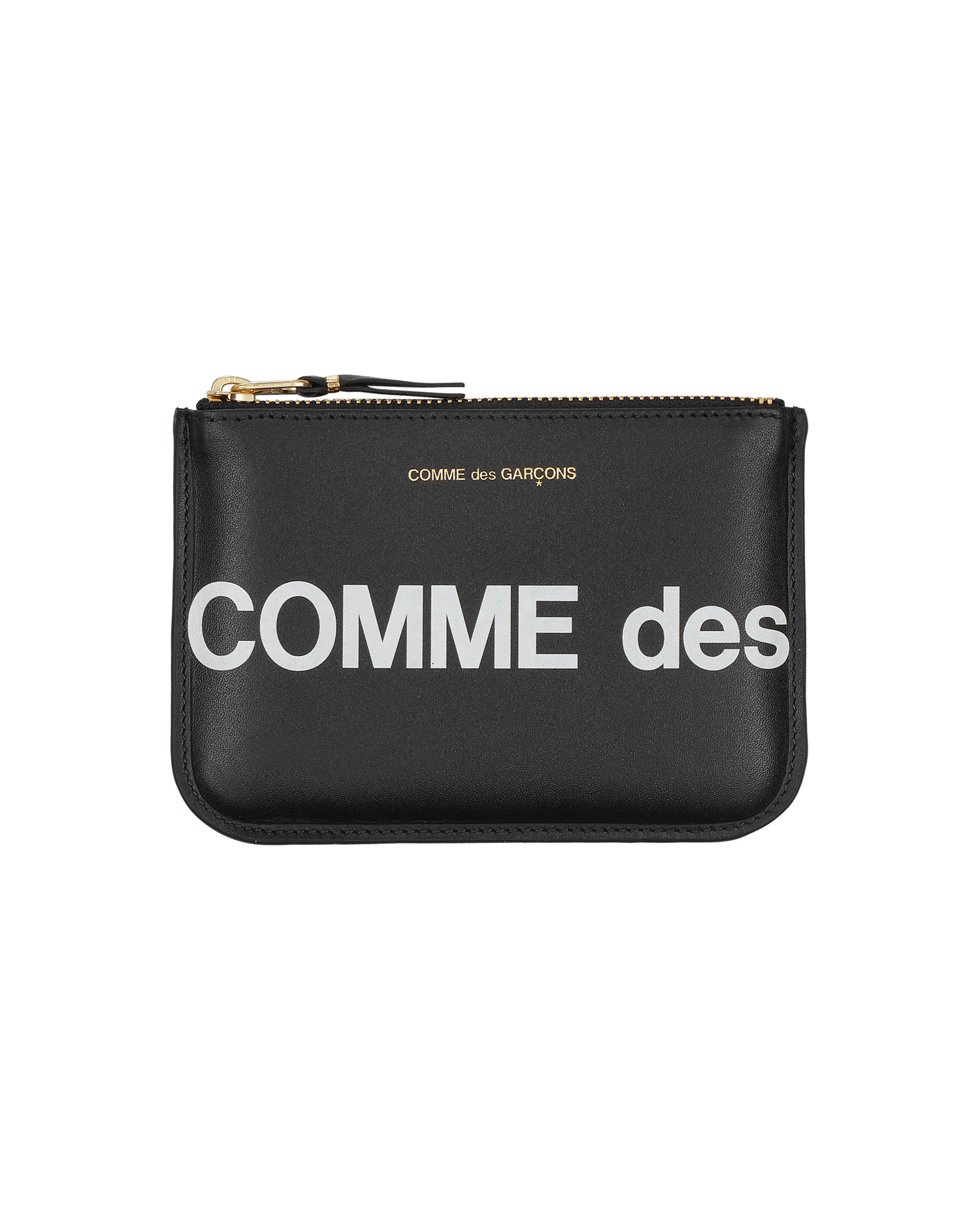 Plånbok Comme des Garçons Huge Logo Zip Pouch Svart | SA8100HL 1, 1