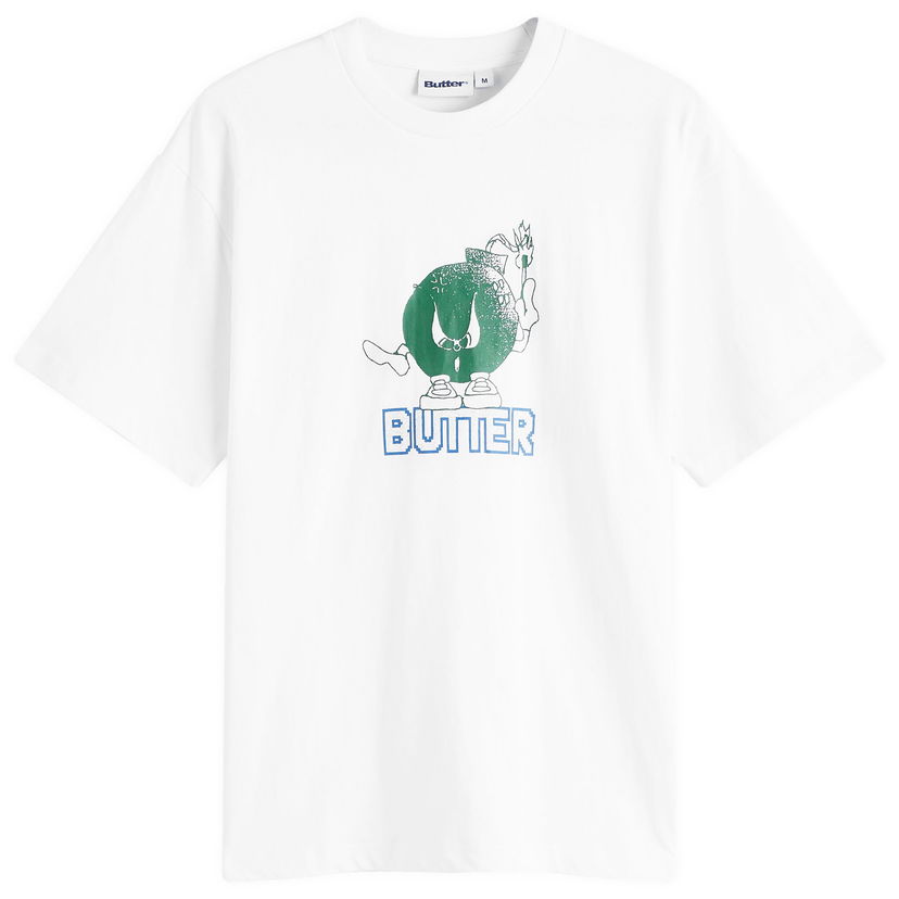 T-shirt Butter Goods Bomb Graphic T-shirt Vit | BG243100-WHT