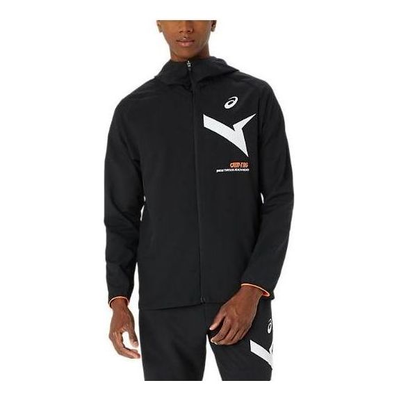 Vindjacka Asics Dry Cloth Hoodie Jacket Svart | 2031E534-001