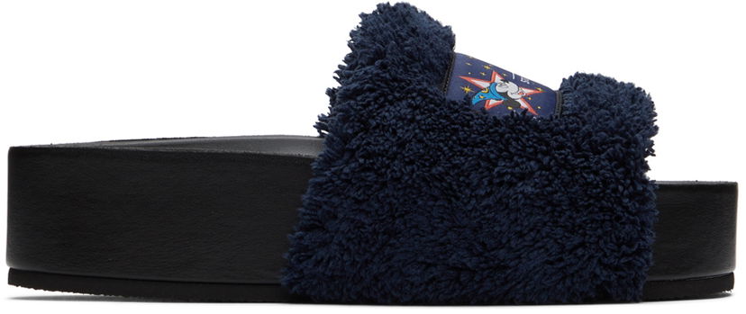 Tillbehör Stella McCartney Stella McCartney Fantasia Mickey Vesta Slides Svart | 810065AF00Z0