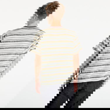 T-shirt Brain Dead Toni Stripe T-Shirt Olive/ Multi Grön | BDS25T00004778GR26, 2