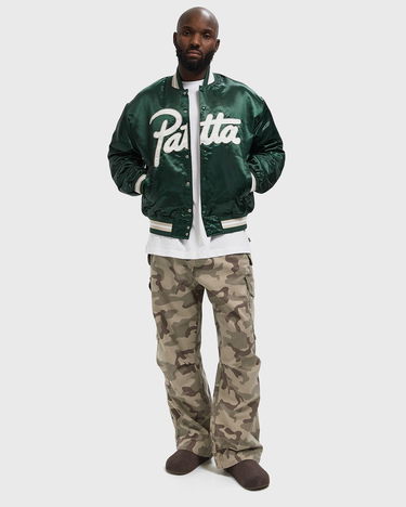 Bomberjacka Patta Satin Varsity Jacket with Script Logo Grön | POC-AW25-5000-348-0016-201, 1