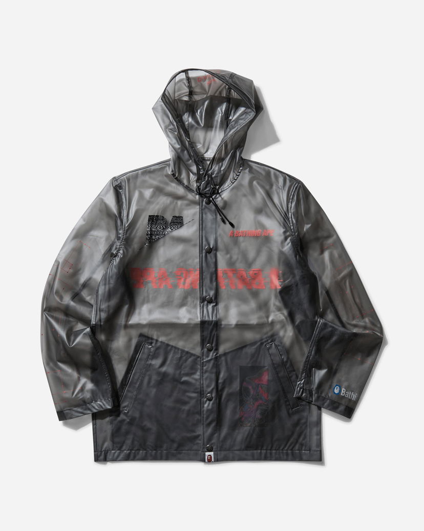 Regnrock BAPE Parka Grå | 1F80140014 001