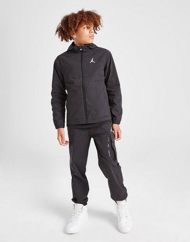 Vindjacka Jordan Jordan Hooded Woven Jacket Svart | 95F241-023, 2