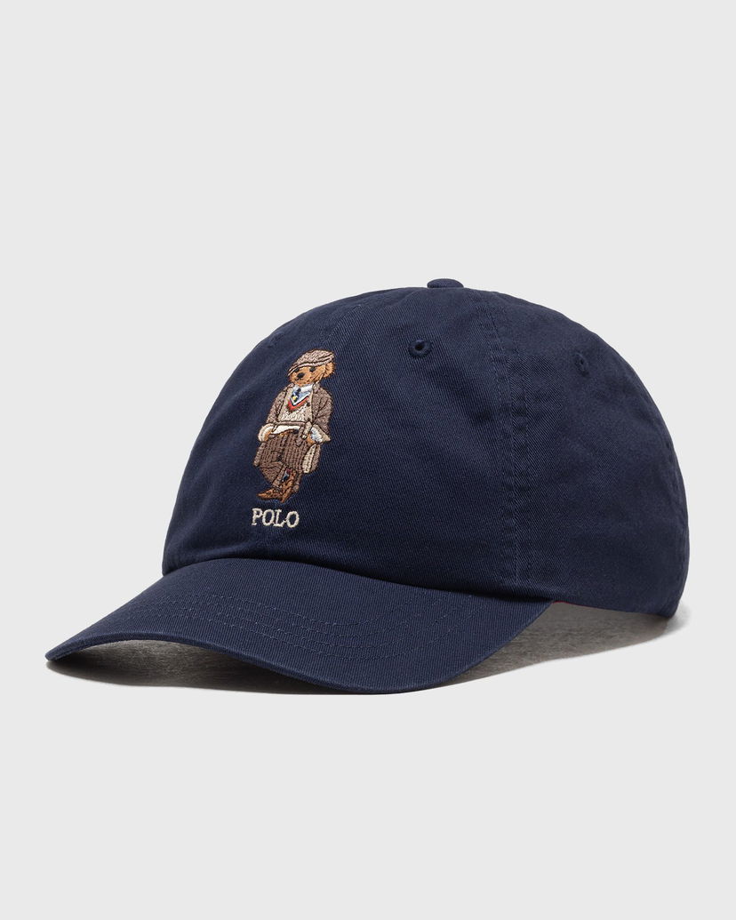 Keps Polo by Ralph Lauren Polo Ralph Lauren Bear Embroidered Chino Baseball Cap Mörkblå | 710979192001