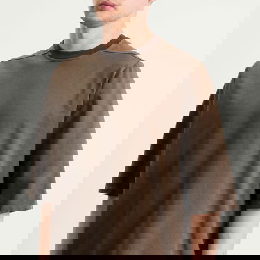 T-shirt Rick Owens Jumbo T-Shirt Brun | RR02E1274-RIG-34, 5