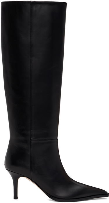 Kläder Aeyde Aeyde Tula Leather Tall Boots Svart | A11-KB-TULP75ST95-FW24-800-001, 0