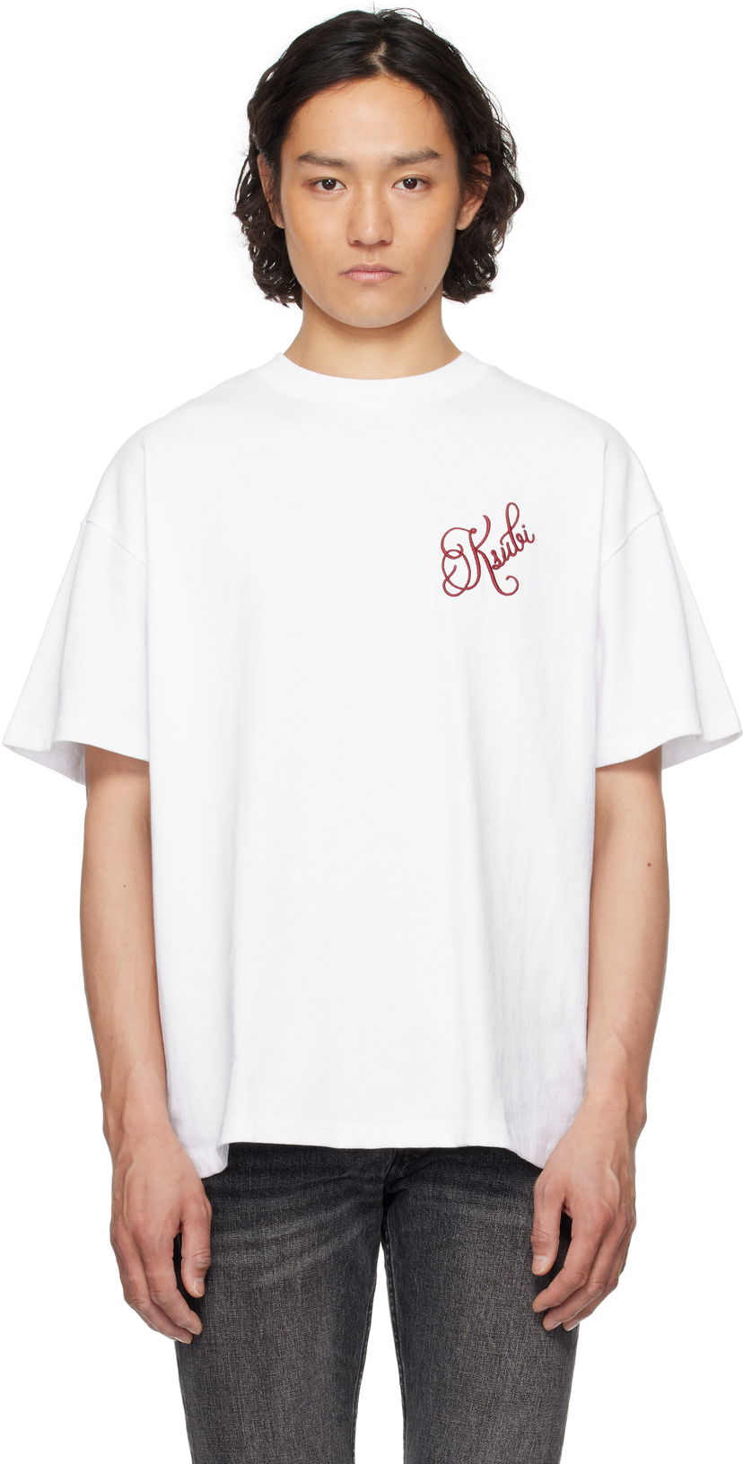 T-shirt Ksubi Ksubi Kursed Ekcess T-Shirt Vit | MSP25TE005