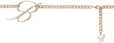 Bälten Blumarine Blumarine 'B' Monogram Chain Belt Metallisk | A422W299A, 0