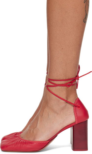 Tillbehör LEMAIRE LEMAIRE Micro Ballerina Heels Röd | FO0167 LL0115, 2