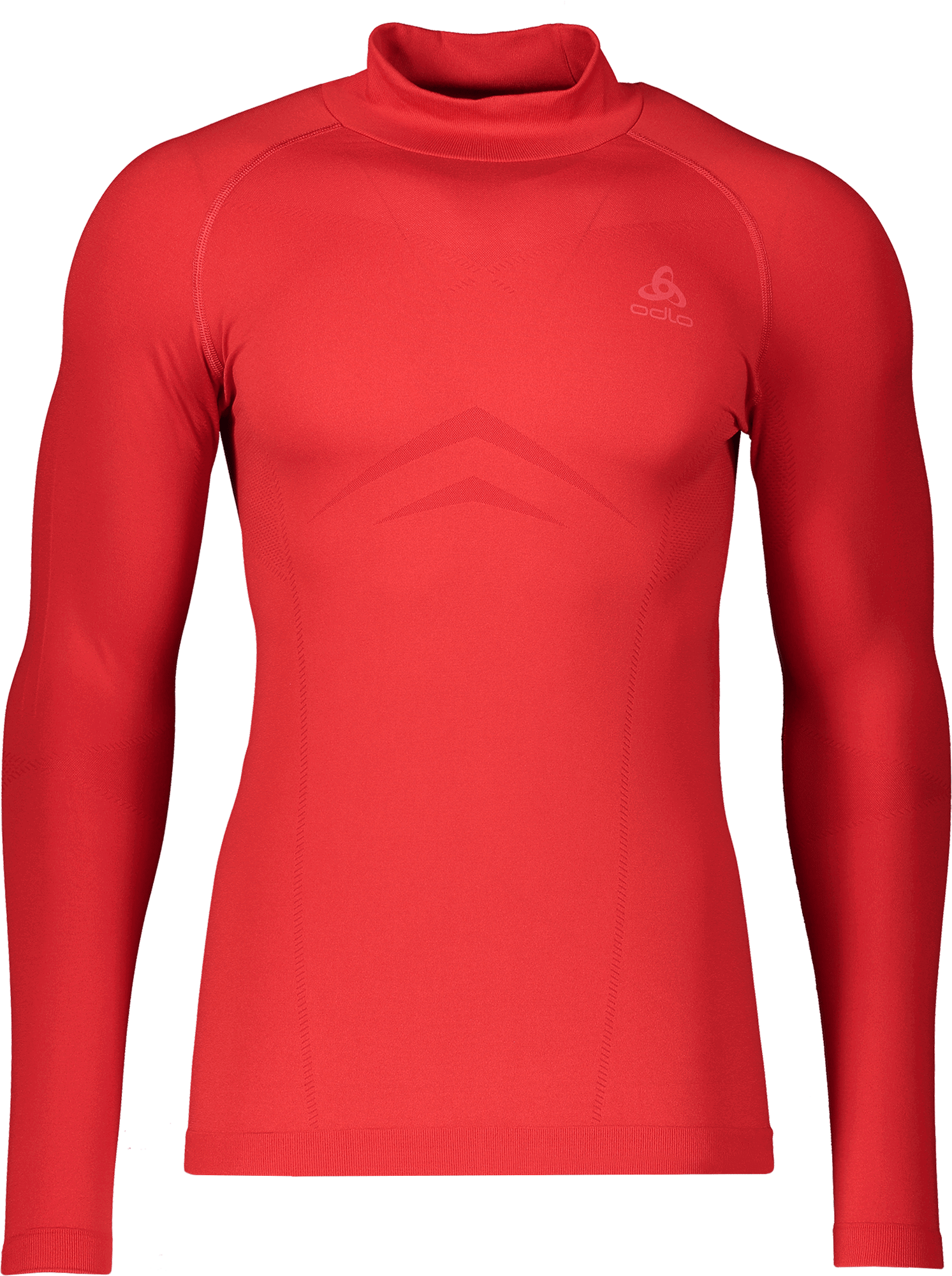T-shirt Odlo Odlo Performance Fundamentals Light Turtle Neck Long Sleeve Underwear Shirt Röd | 197452-36100, 0