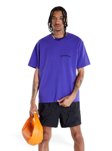T-shirt Pleasures Neural Heavyweight T-Shirt Blå | P22SU012 purple