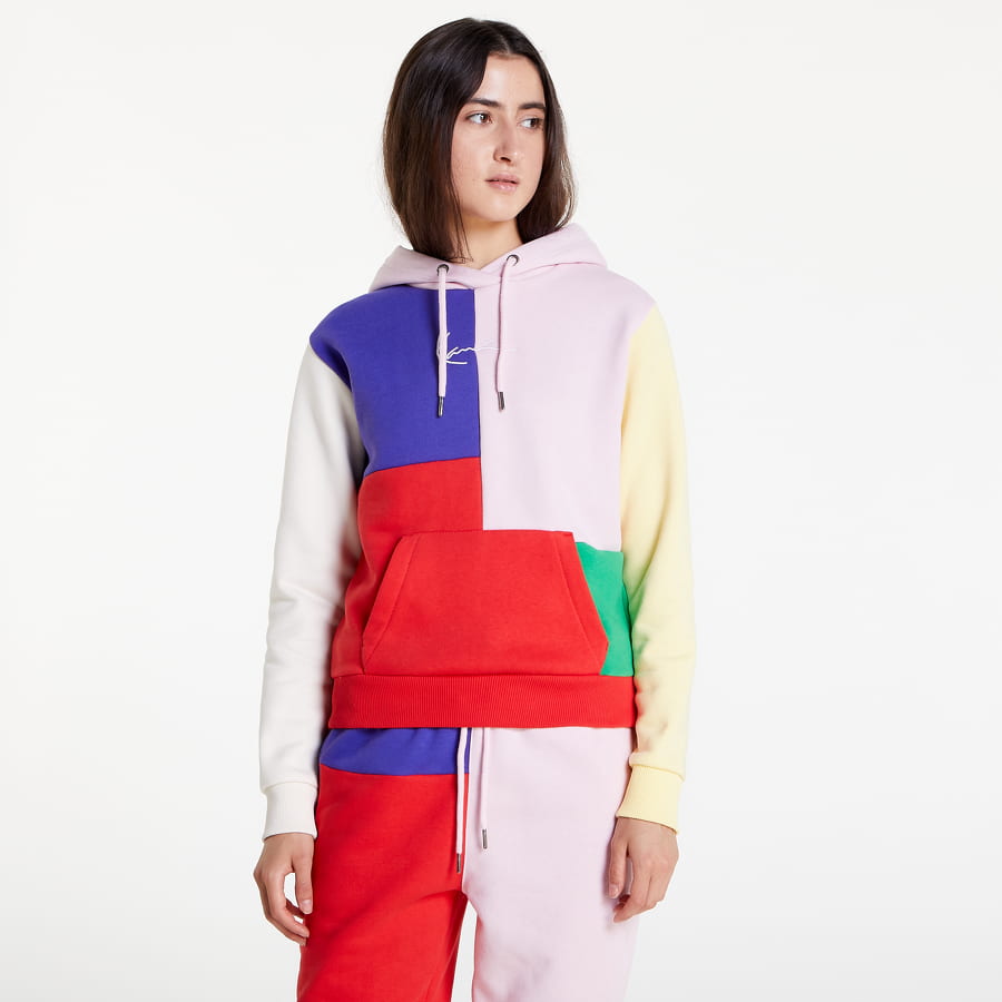 Sweatshirt Karl Kani Small Signature Block Hoodie Flerfärgad | KW223-015-1, 0