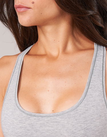 Behå CALVIN KLEIN MODERN COTTON UNLINED BRALETTE Grå | 0000F3785E-020-NOOS, 5