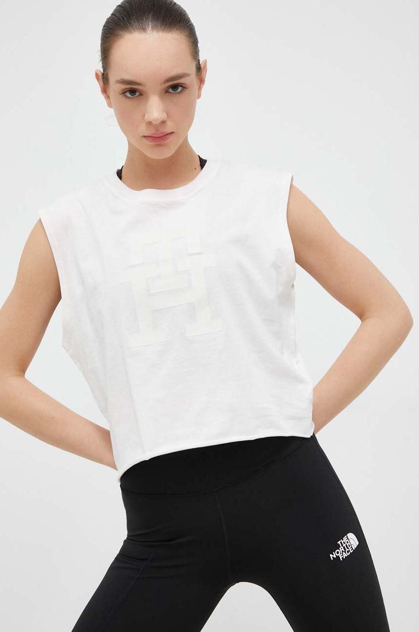 Linne Tommy Hilfiger Tank Top Vit | S10S101672.PPYX, 0