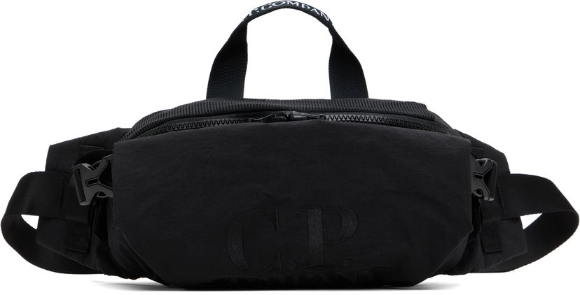 Midjeväska C.P. Company C.P. Company Paper Touch Belt Bag Svart | 18CMAC298A-110188G