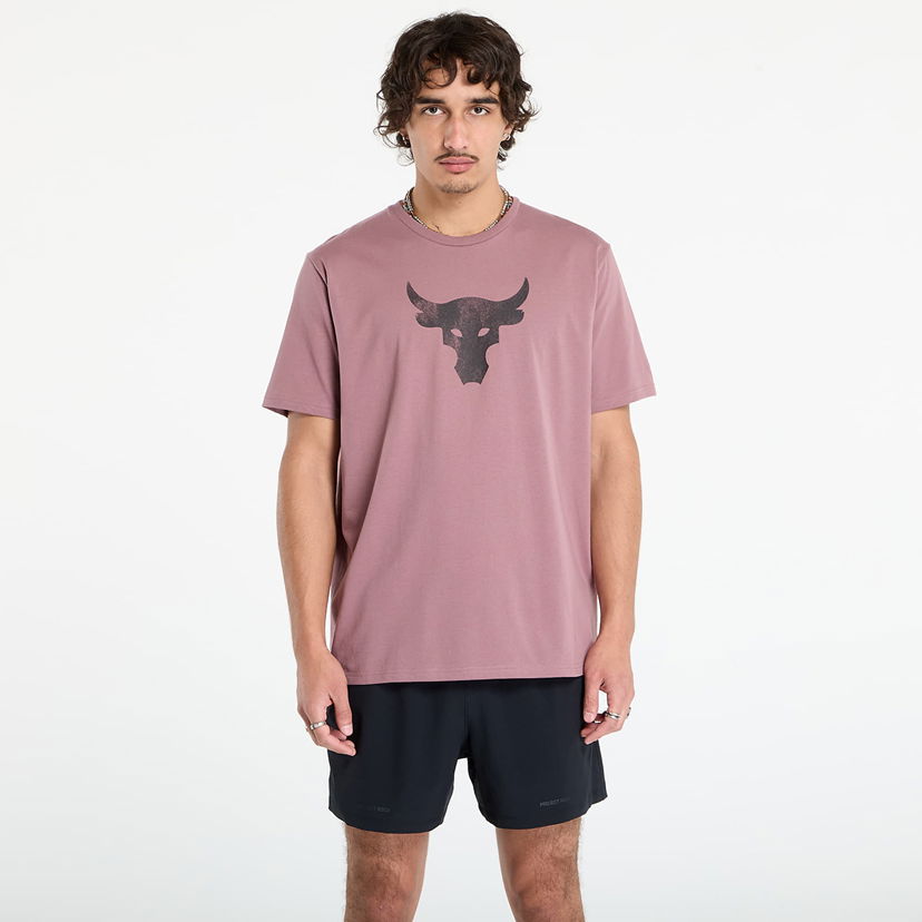 T-shirt Under Armour Project Rock Brahma Bull Short Sleeve T-Shirt Purpur | 1383191-651