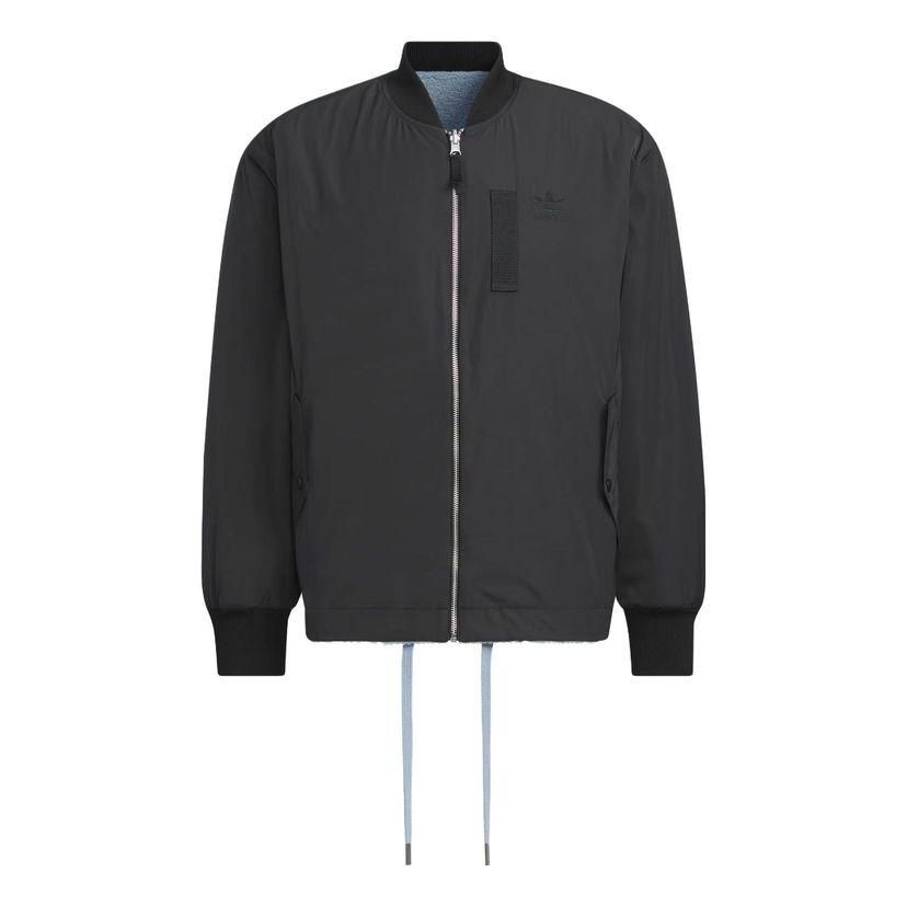 Bomberjacka adidas Originals Reverse Sherpa Jacket Svart | IN0989