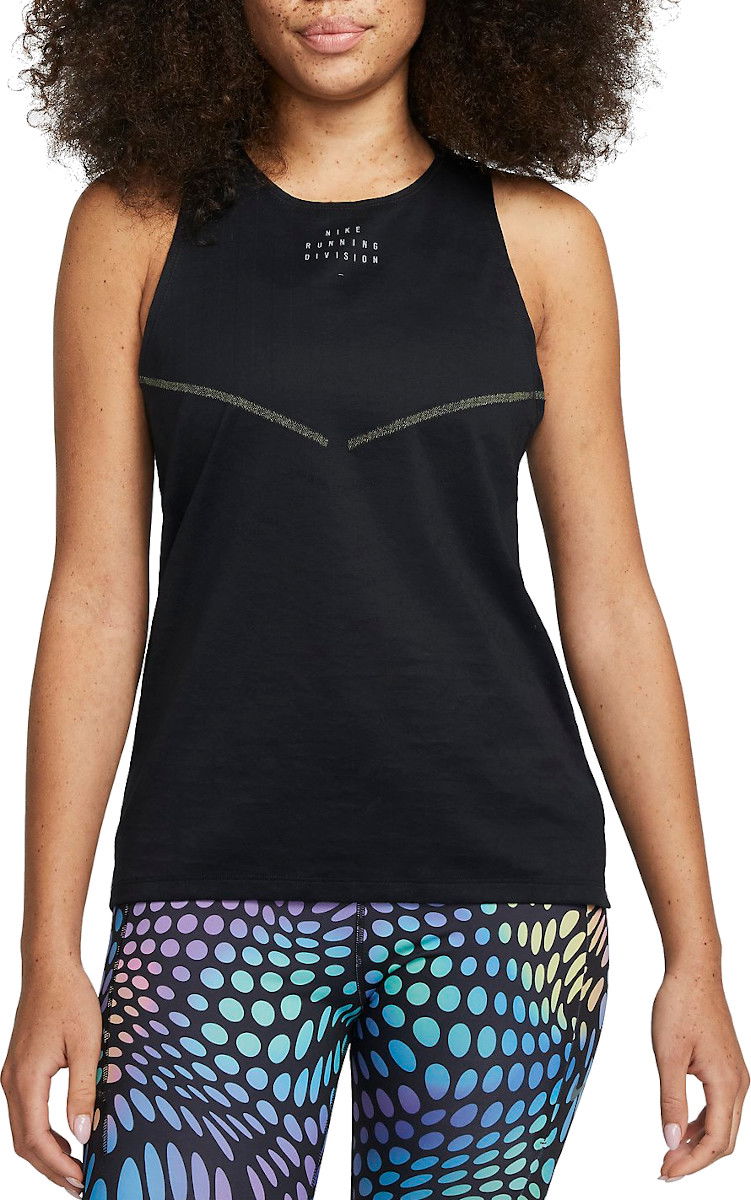 Linne Nike Women's Running Tank Top Svart | dm7558-010