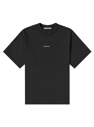 T-shirt Acne Studios Extorr Stamp Logo Svart | BL0278-900