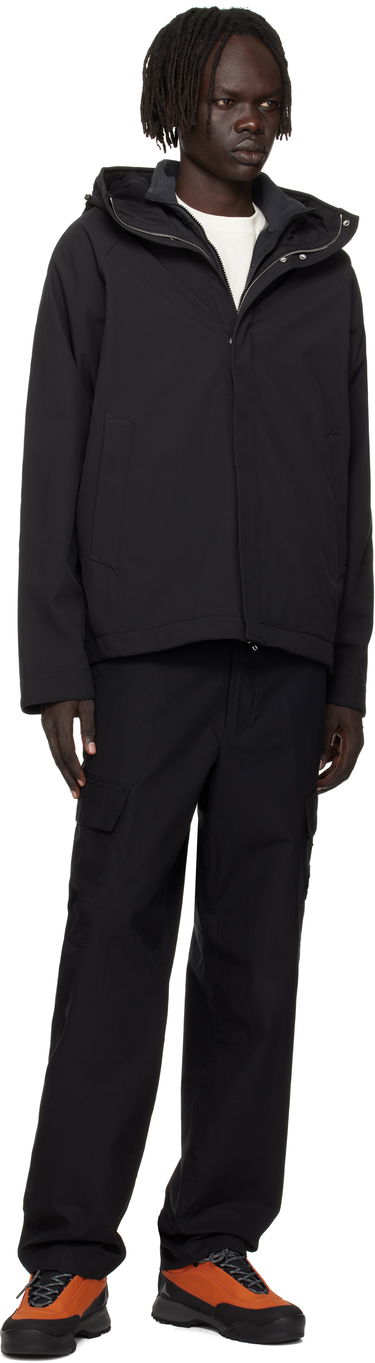 Jacka Stone Island Soft Shell-R E.Dye Hooded Jacket Svart | K2S15 Q100010 S0B22, 4