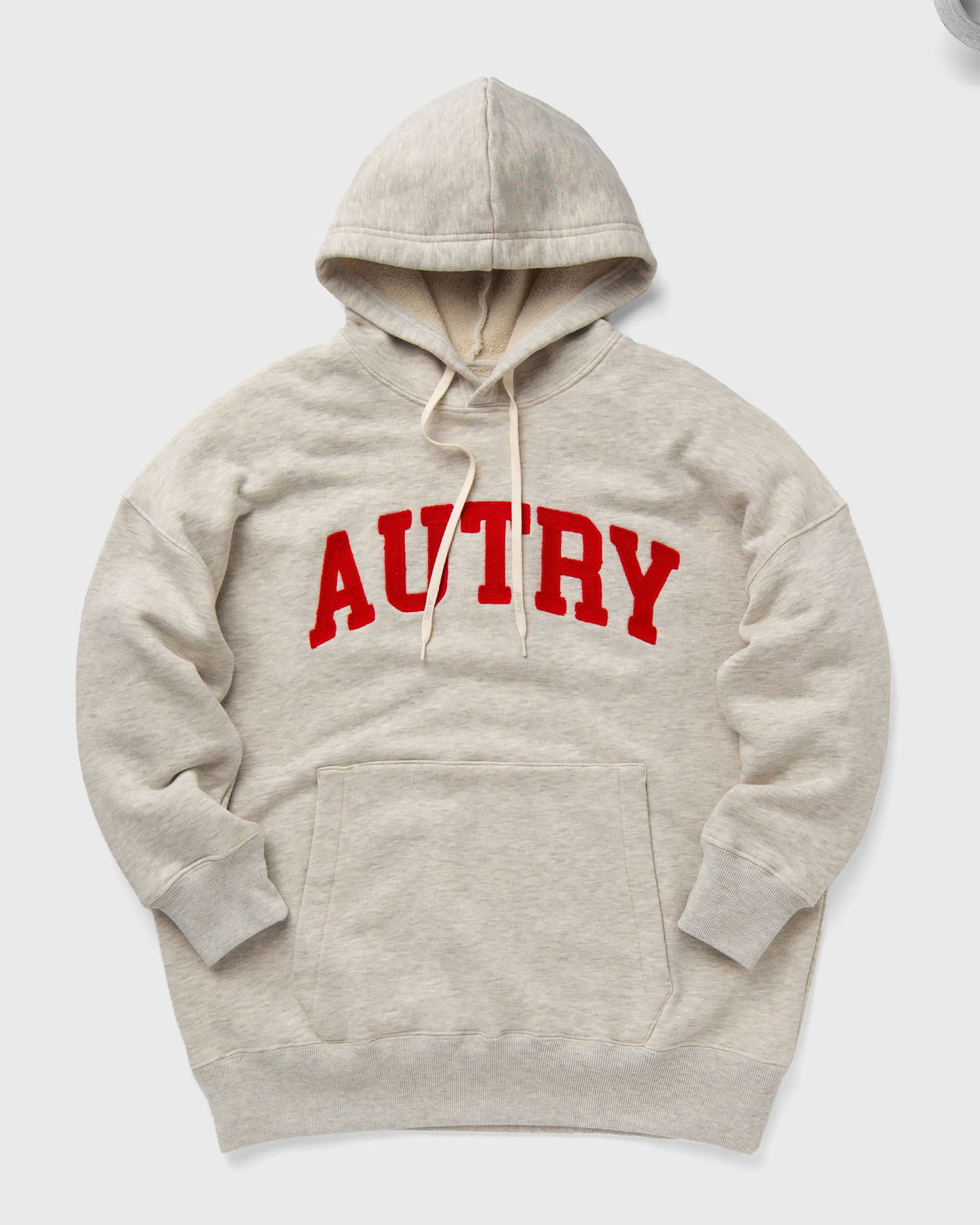 Sweatshirt Autry Oversized Fleece Hoodie Grå | HOPW525M, 0