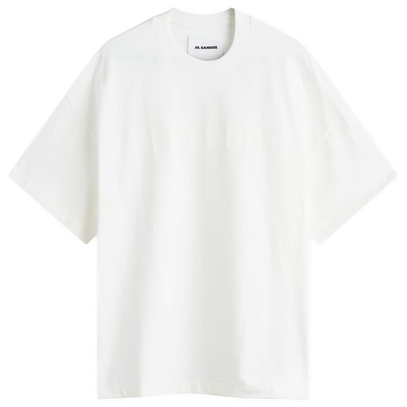 T-shirt Jil Sander Lightweight Stiff T-Shirt Vit | J21GC0168-J20243-102