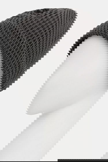 Mössa Y-3 Y-3 Chunky Knit Beanie Grå | JX8309, 4