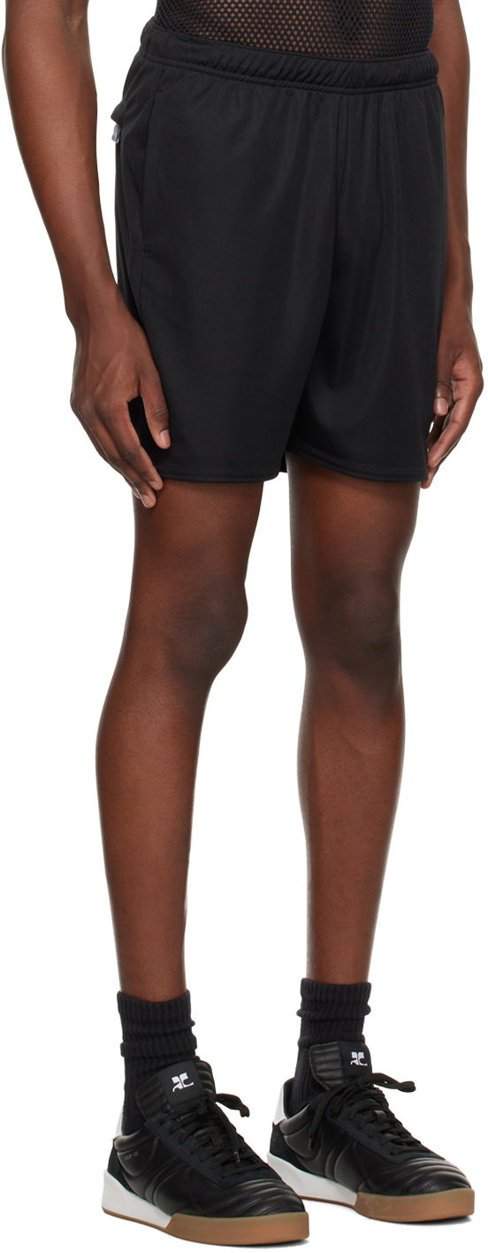 Shorts Courrèges Courrèges Football Shorts Svart | 123JSH017JS0045, 1