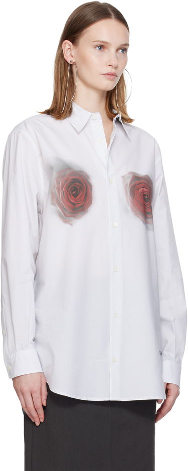 Skjorta Jean Paul Gaultier Long Sleeve Button-Up Shirt with 'The Blurry Roses Print' Flerfärgad | 25/04-U-ST039-C070-010230, 1