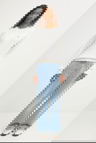 Sweater Lacoste Lacoste Crewneck Sweatshirt Vit | AF4158, 5