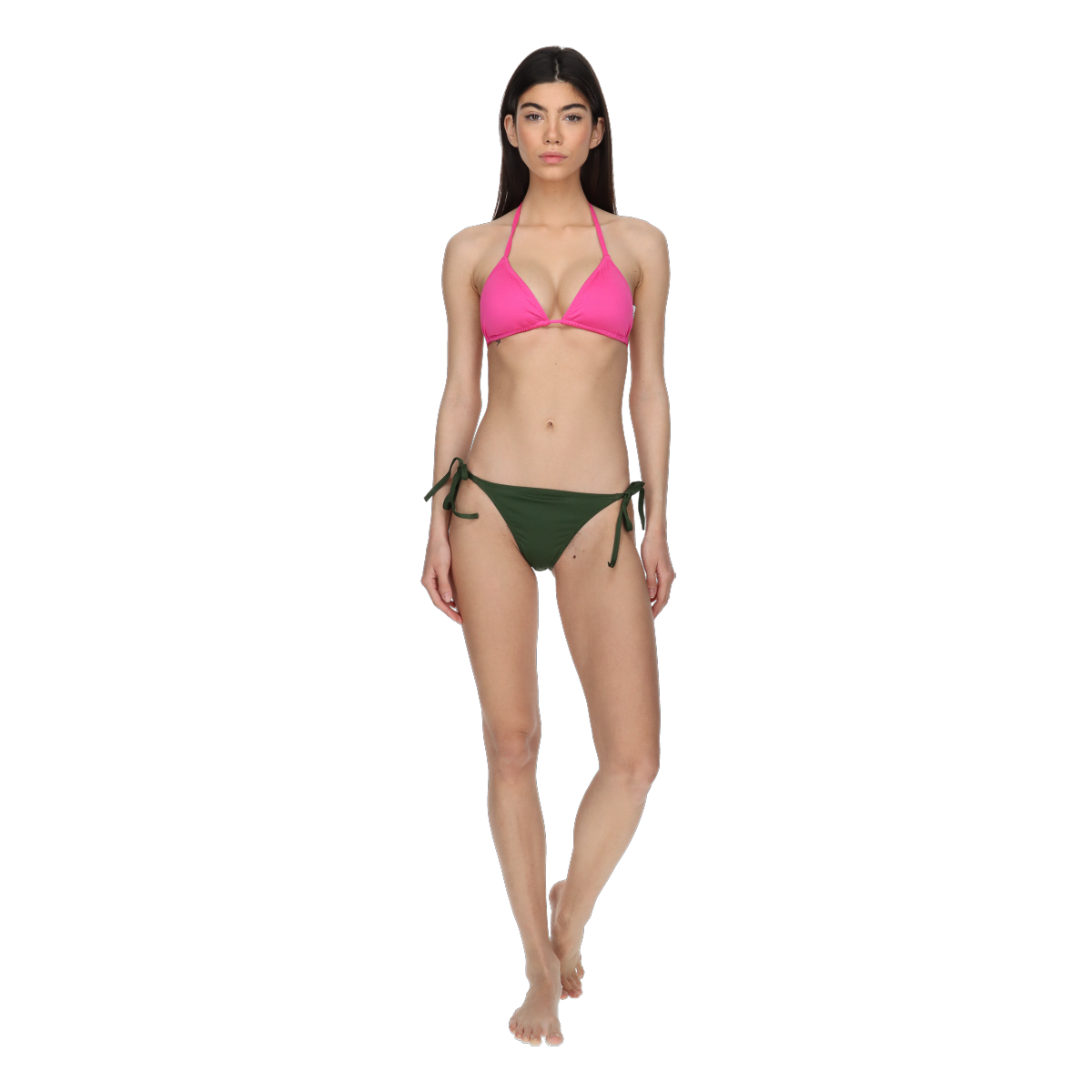 Badkläder Champion Triangle Top Tie-Side Bikini Flerfärgad | CHA231F002-8U, 0