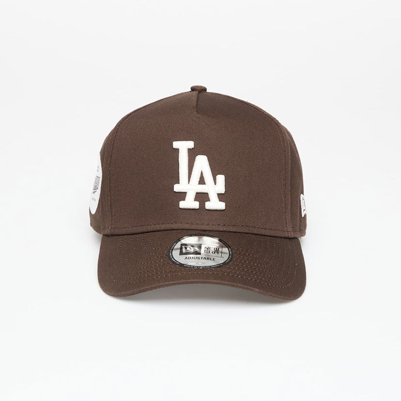 Keps New Era LA Dodgers MLB Sidepatch 9FORTY E-Frame Adjustable Cap Brun | 60758971