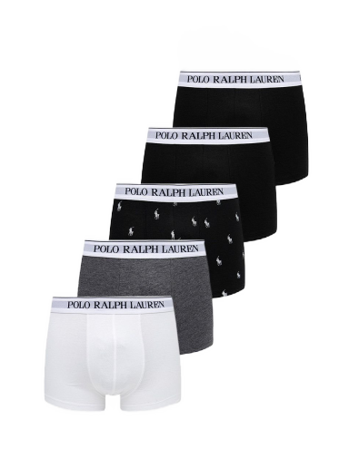 Boxare Polo by Ralph Lauren Stretch Cotton Five Classic Trunks Flerfärgad | 714864292004