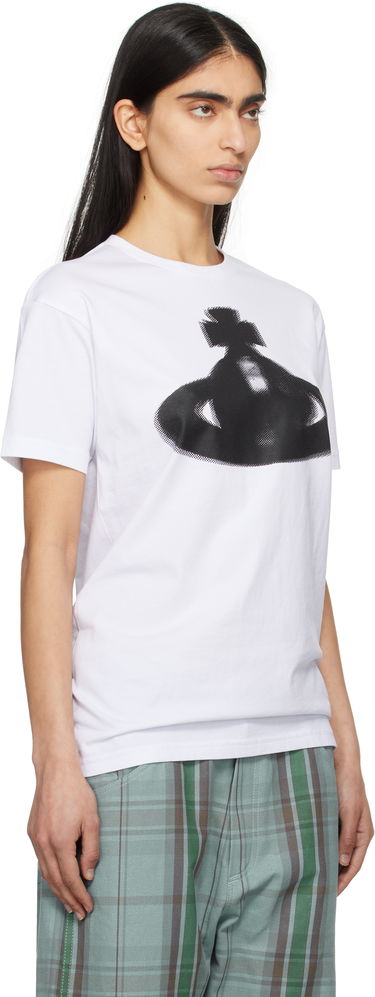 T-shirt Vivienne Westwood Vivienne Westwood Halftone Orb Classic T-Shirt Vit | 3G01003G-J001M-, 1