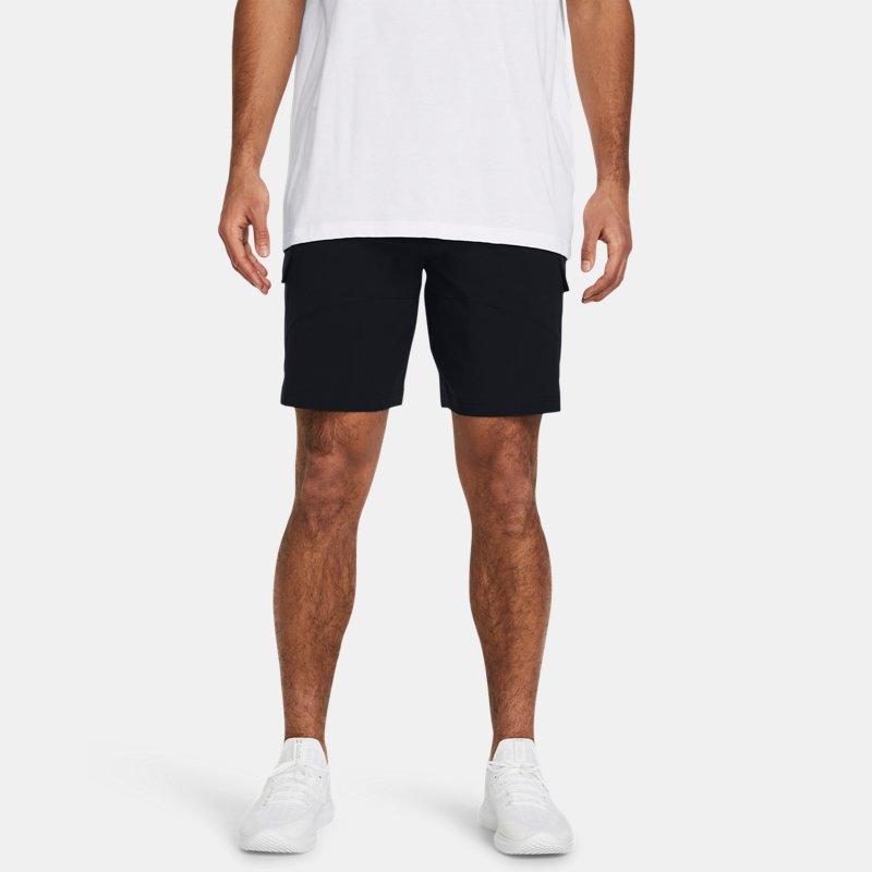 Shorts Under Armour Cargo Shorts aus Stretchgewebe für Herren Schwarz Svart | 1383022-001