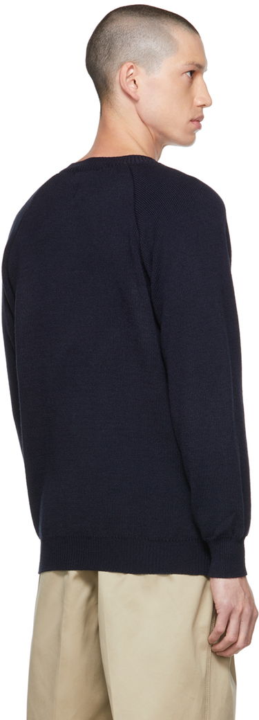 Sweater Comme des Garçons Lochaven of Scotland Edition V-Neck Sweater Mörkblå | DH-N505-051, 2