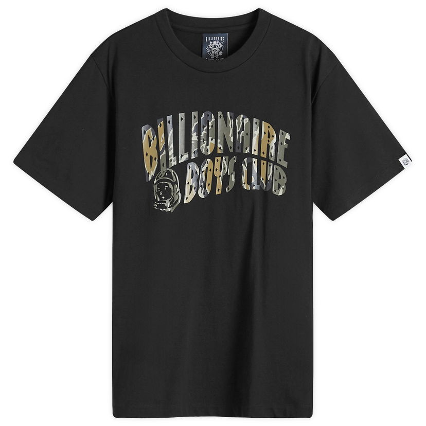 T-shirt BILLIONAIRE BOYS CLUB Camo Arch Logo T-Shirt Svart | B24347-BLK